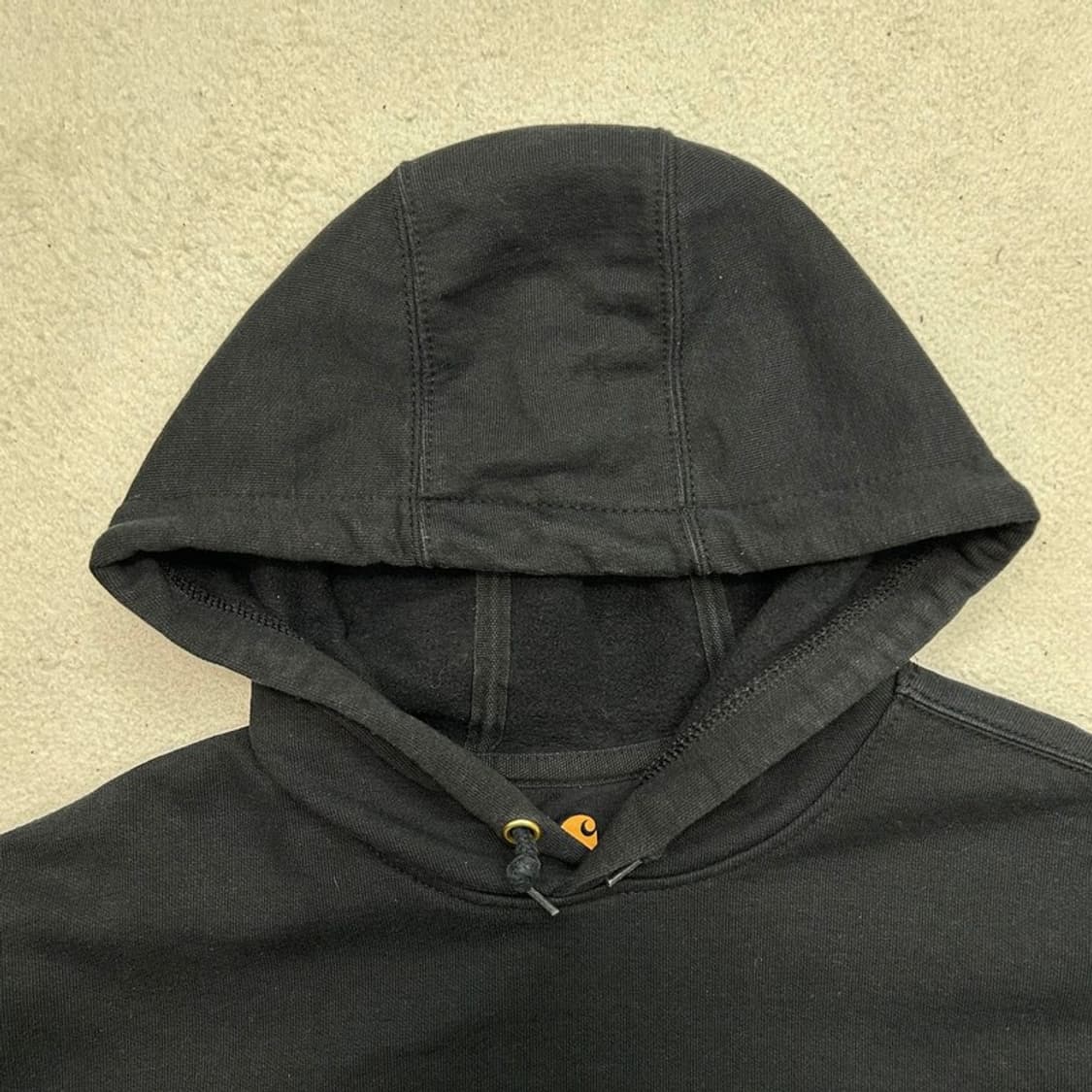 칼하트 루즈핏 미드웨이트 기모 후드 블랙 M 상품이미지3