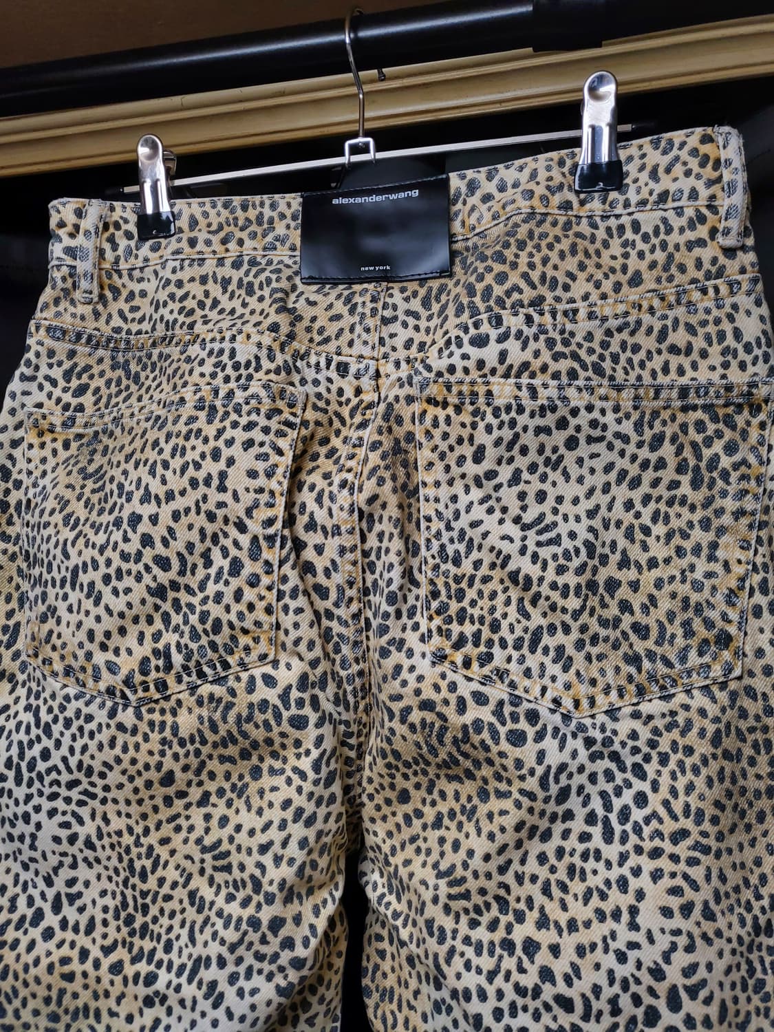 알렉산더왕 레오파드 워시드 데님팬츠 상품이미지4