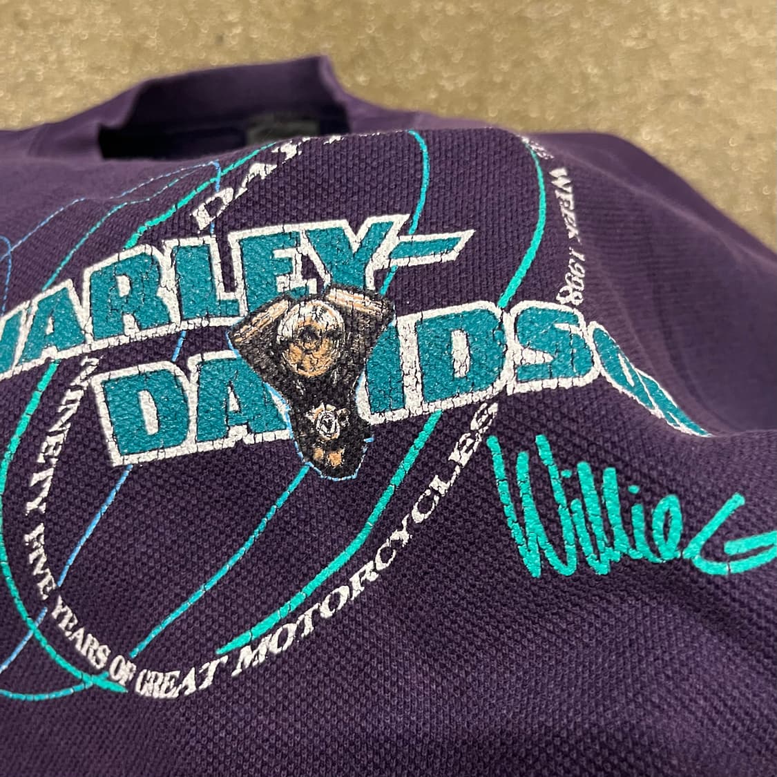 90s 할리데이비슨 스웻셔츠 (105-110) 상품이미지3