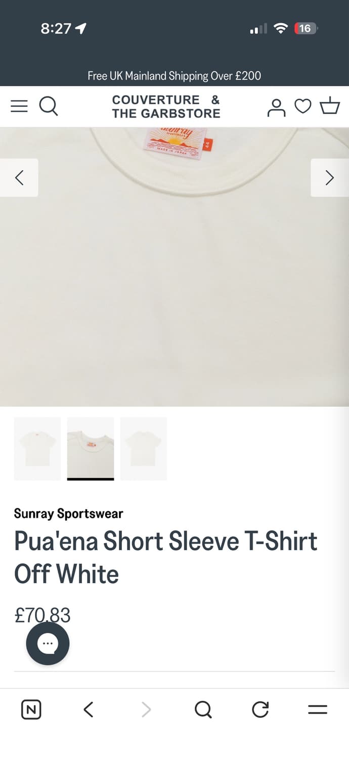 Sunray Sportswear Pua’ena T-shirt 상품이미지6