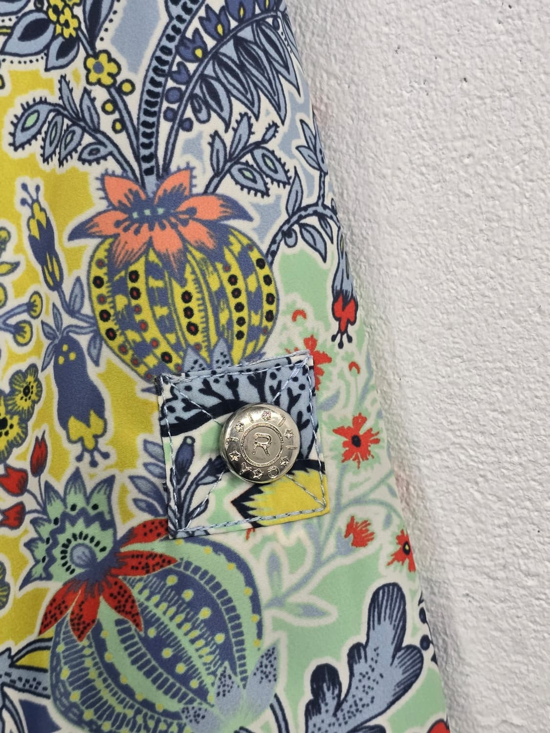 오일릴리 플라워 패턴 하프 바람막이 상품이미지7