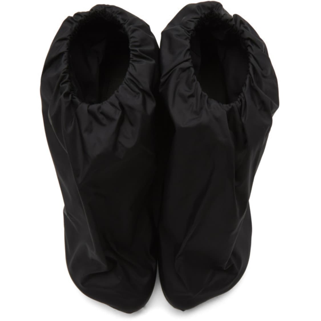 MM6 Black Nylon Gathered boots 상품이미지2