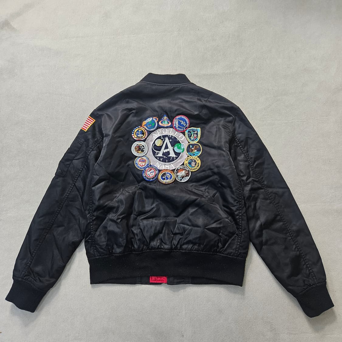 L 빈티지 나사 아폴로 항공점퍼  0401Y 상품이미지2