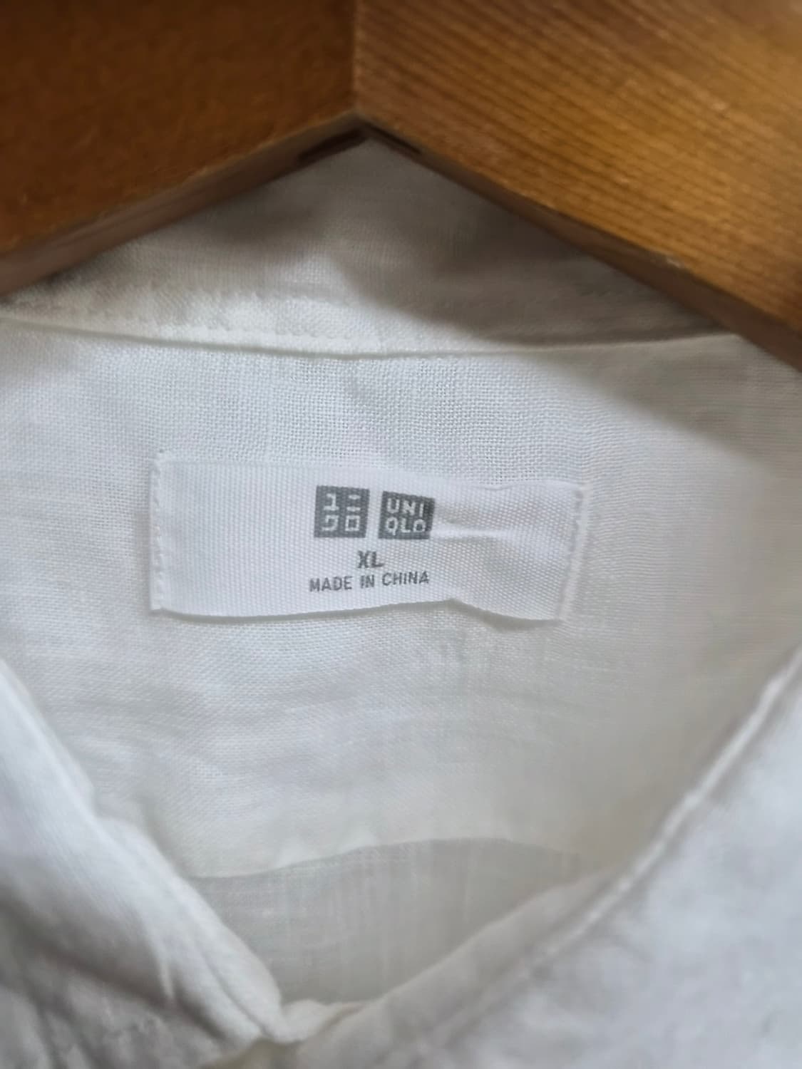 XL) 유니클로 린넨셔츠 팝니다 상품이미지3