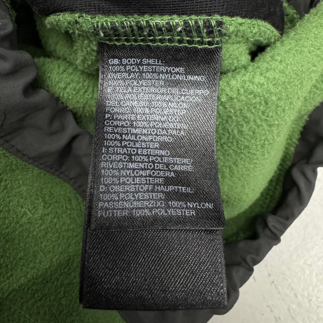 노스페이스 고프코어 플리스 자켓 그린 상품이미지6