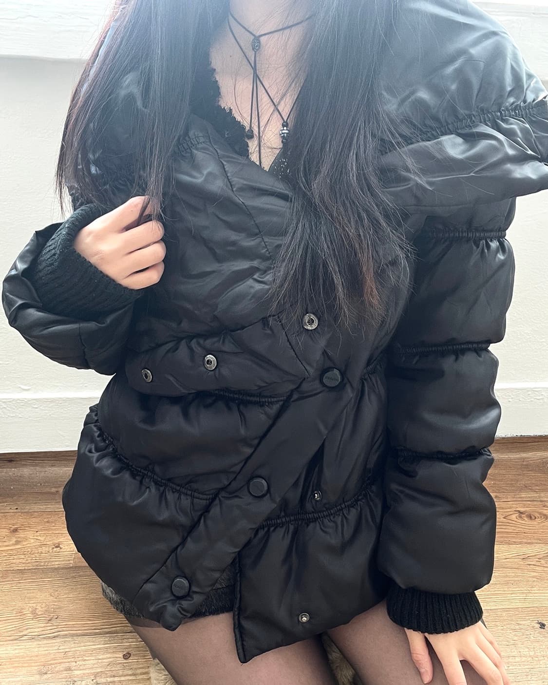 side open padded jacket 상품이미지2