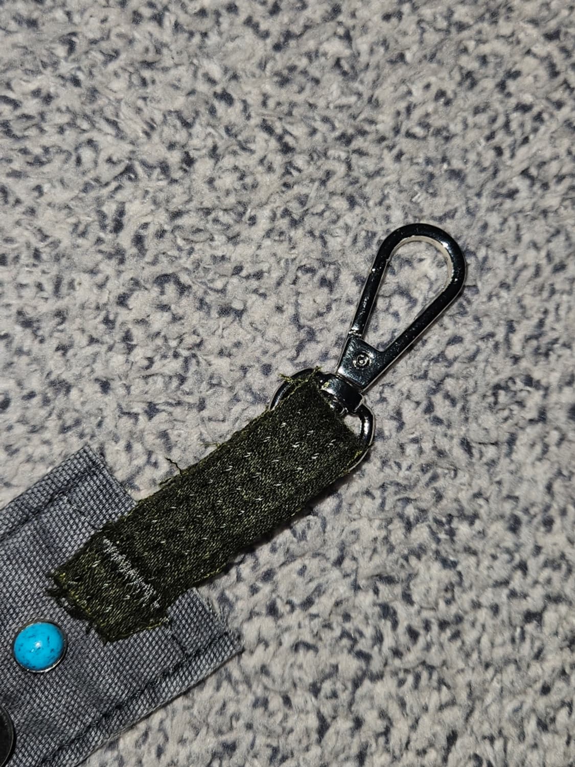 칼하트 버튼 핸드메이드 커스텀 카라비너 키링 / 11906 상품이미지3