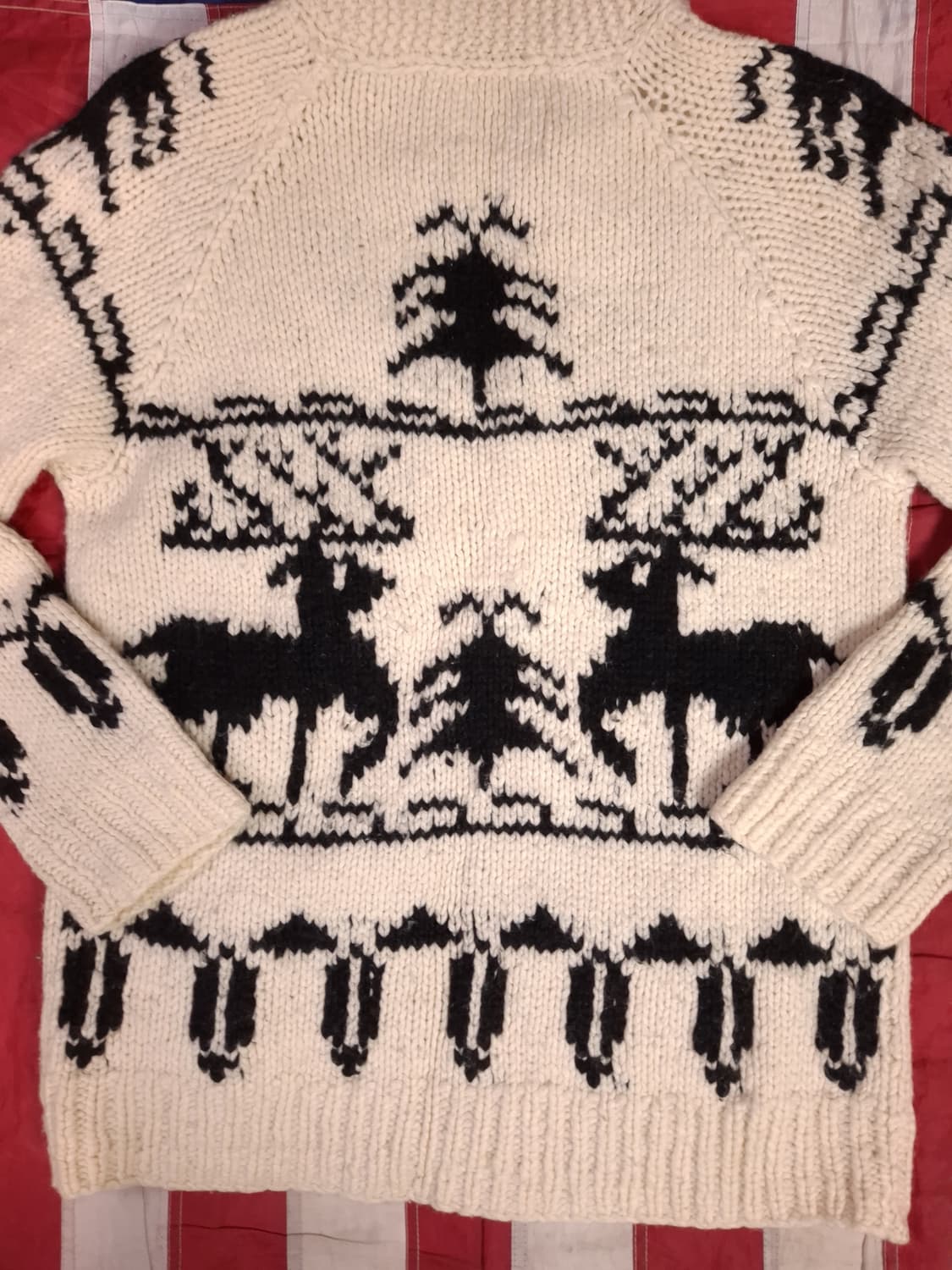 오리지날 캐나다제조 카나타 노르딕 울 코위찬 가디건 상품이미지9