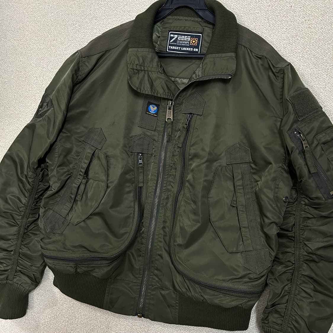 (M) 726 Gear MA-1 항공 점퍼  상품이미지2