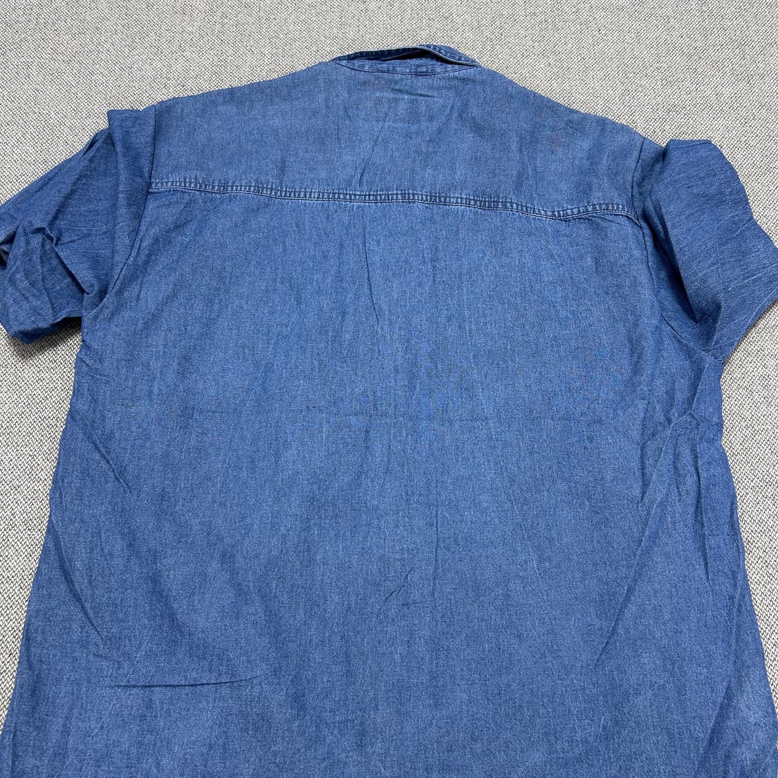 칼하트 리메이크 반팔 데님셔츠(XL) 상품이미지4