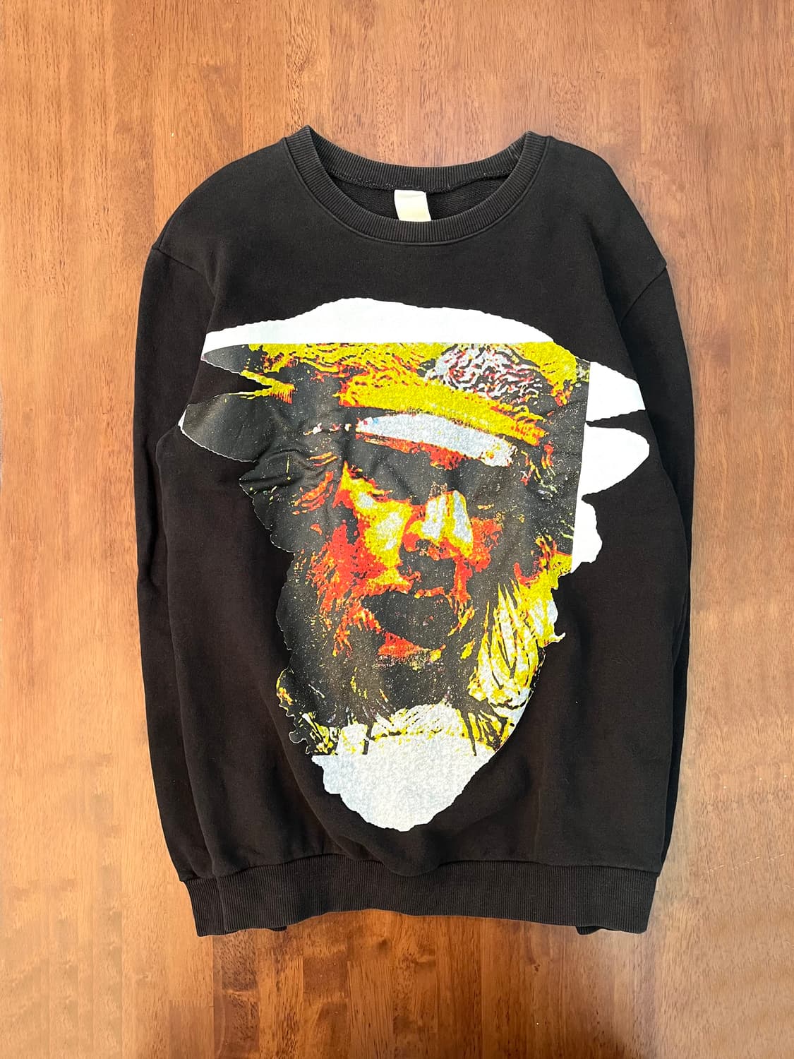 어태치먼트 프린트 롱슬리브 스웻셔츠 상품이미지2