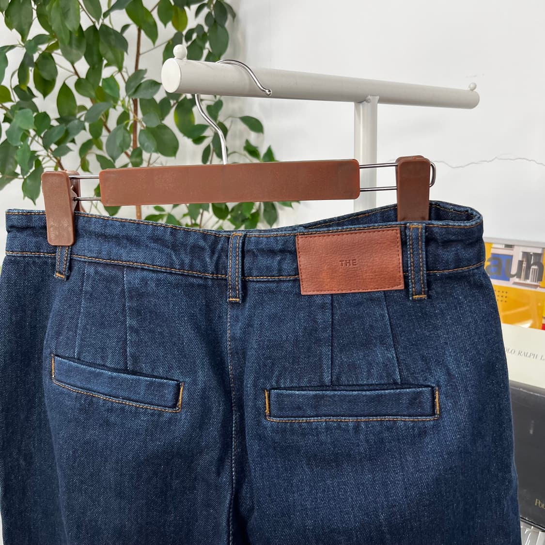 더캐시미어 데님팬츠 새상품 67-98 상품이미지5