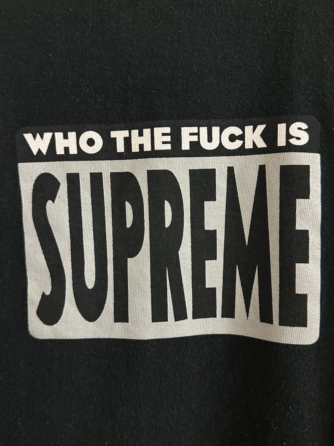 슈프림 후 더 퍽 티 XL 상품이미지4