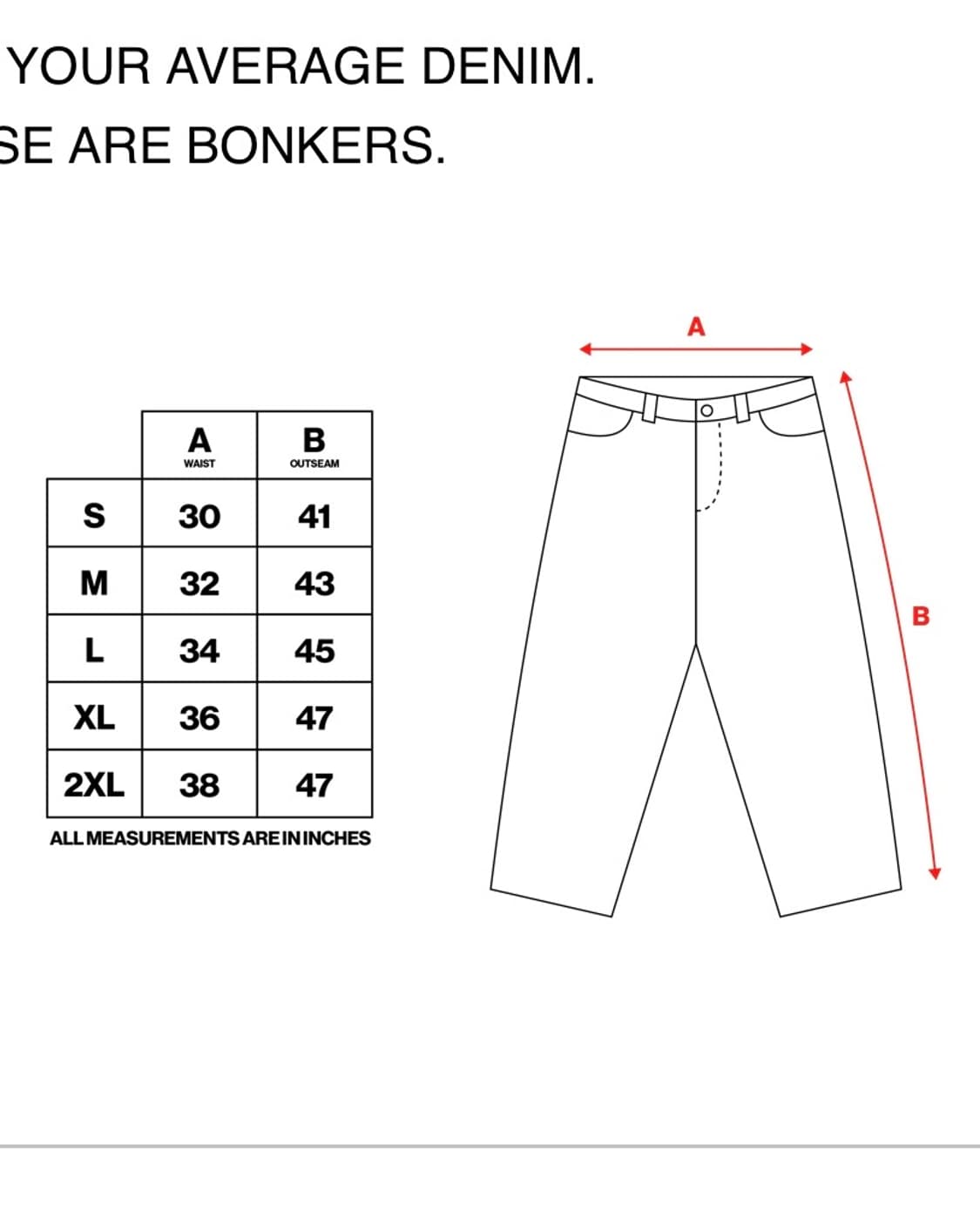 PROTECT LDN / Everyday Bonkers Denim / S 상품이미지7
