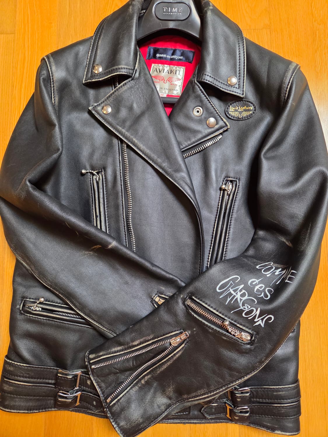 루이스레더x꼼데가르송 라이트닝 391, 38사이즈  상품이미지2