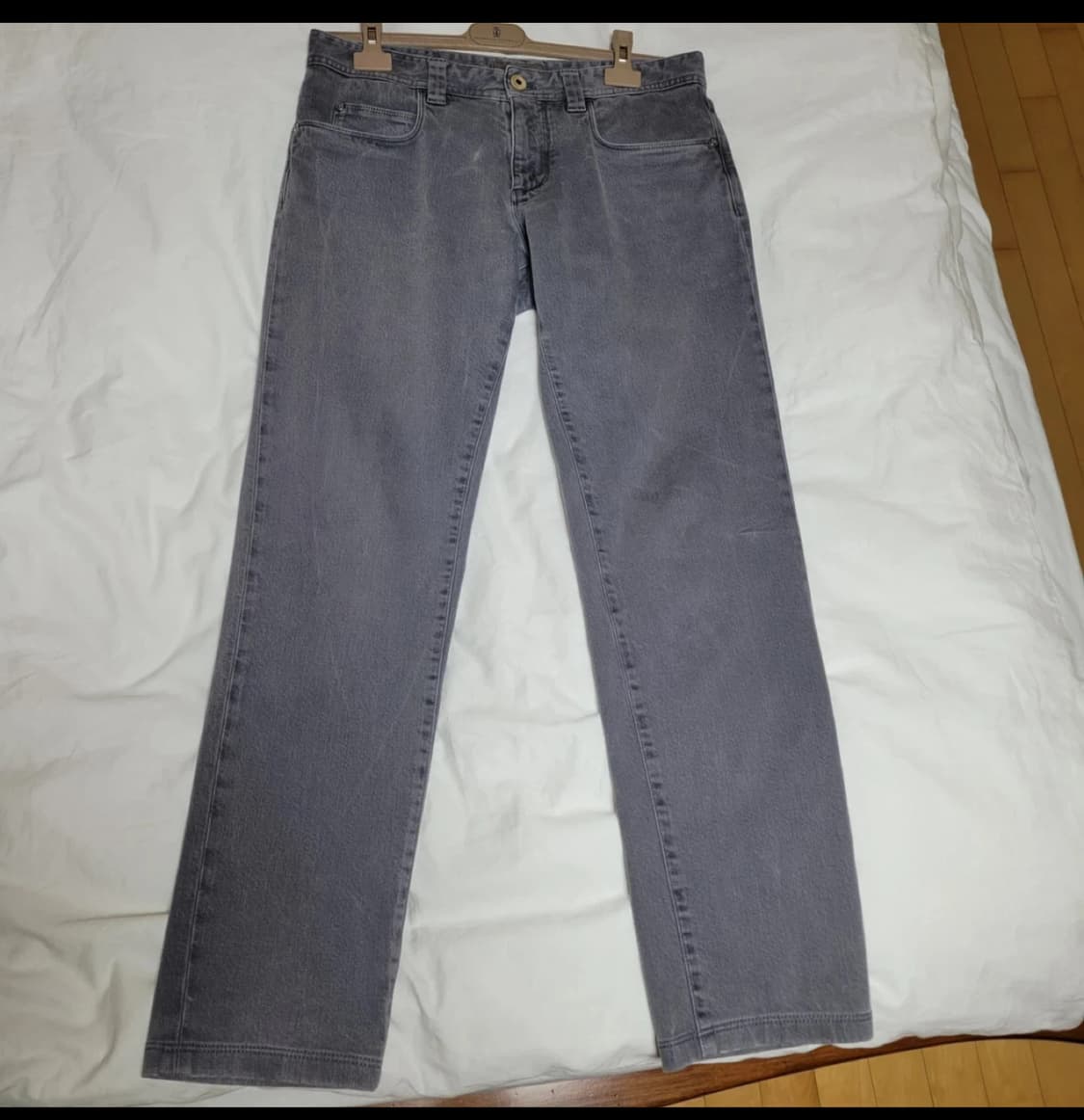 로로피아나(Loro Piana) 남성 회색 청바지 상품이미지1