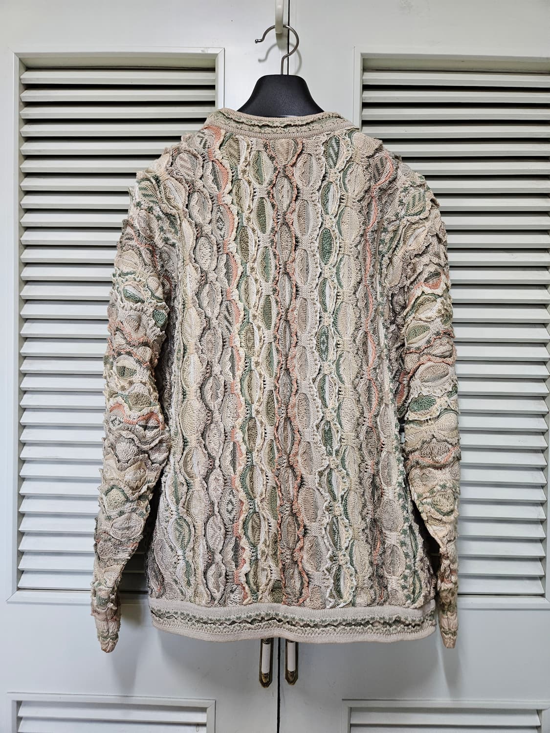 쿠지 케이블 니트 100 105 상품이미지2