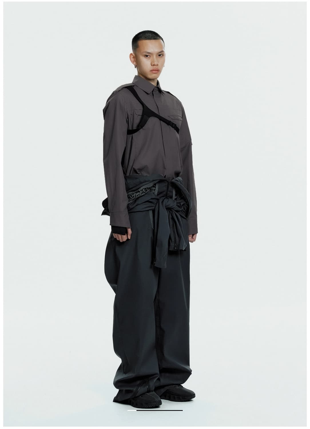 [3] HYEIN SEO Biker Shirt w/ Strap 상품이미지1