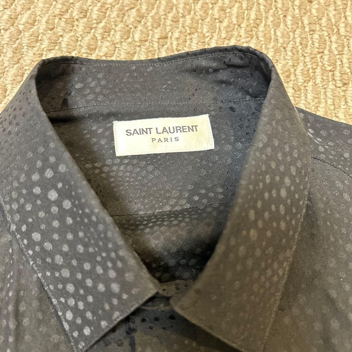 [BTS 지민님 착용] 생로랑 20ss 아르데코 실크 셔츠 상품이미지4