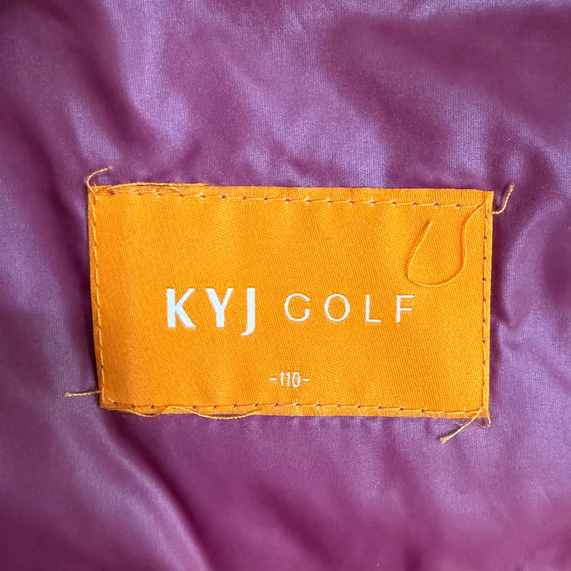 110 KYJ 골프 경량패딩 0323T 상품이미지3