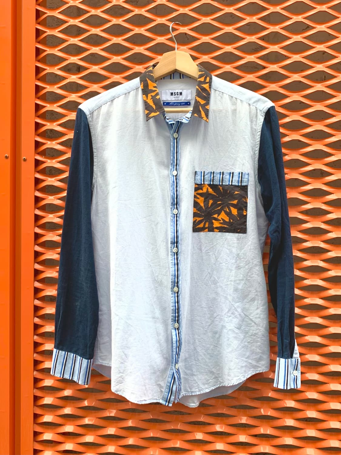 MSGM 야자수 셔츠 상품이미지1