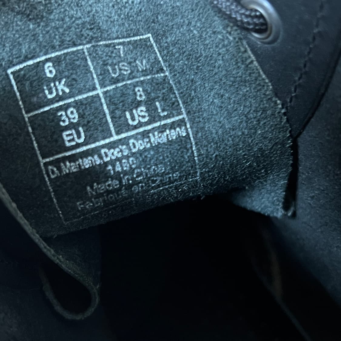 닥터마틴 1460 블랙 uk6 상품이미지6
