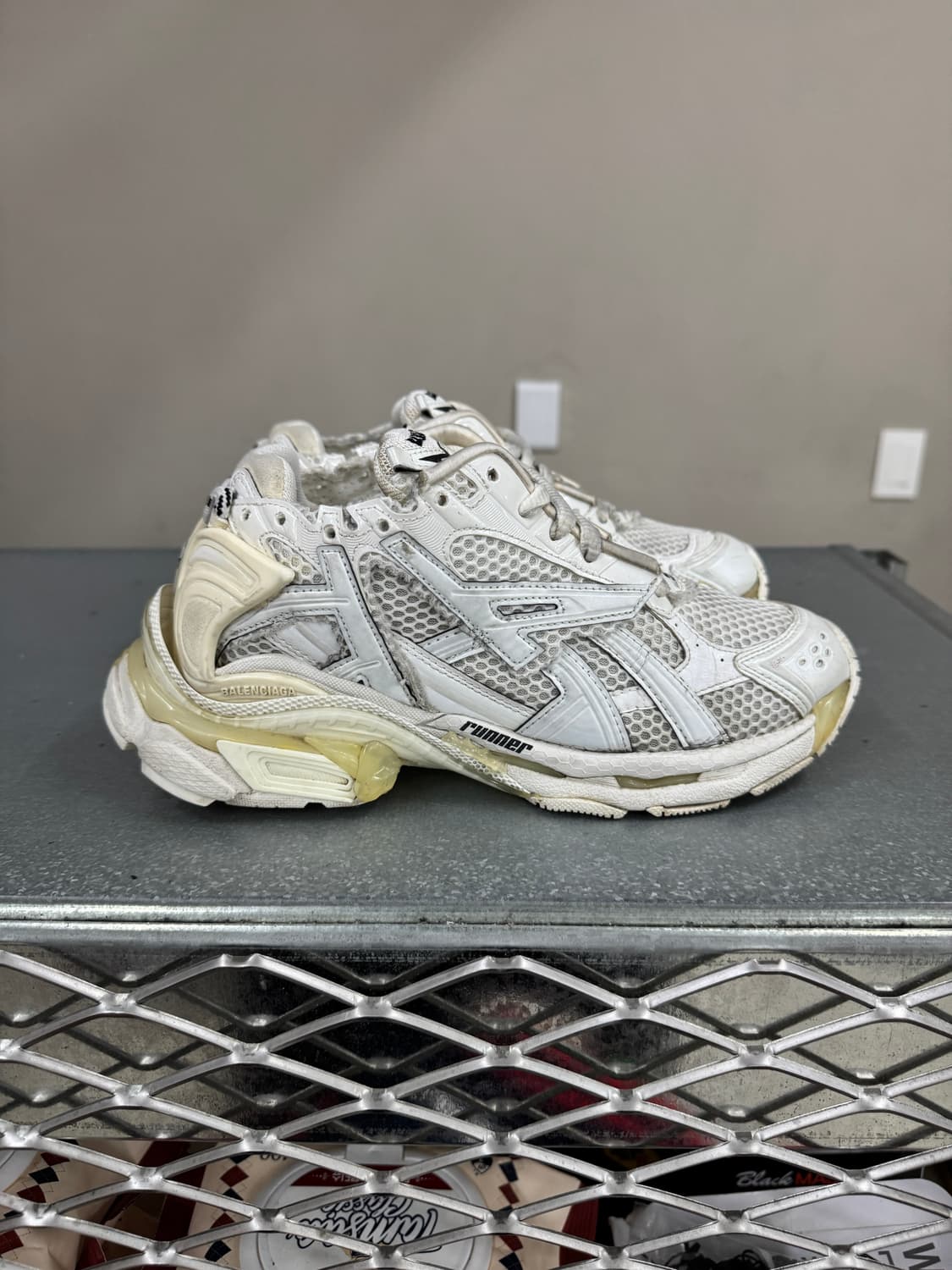 발렌시아가 뉴러너 화이트 37 (gr-3363) 상품이미지4