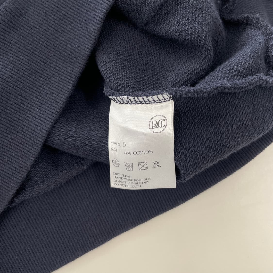렉토 네이비 쿼터 집업 후드 상품이미지9