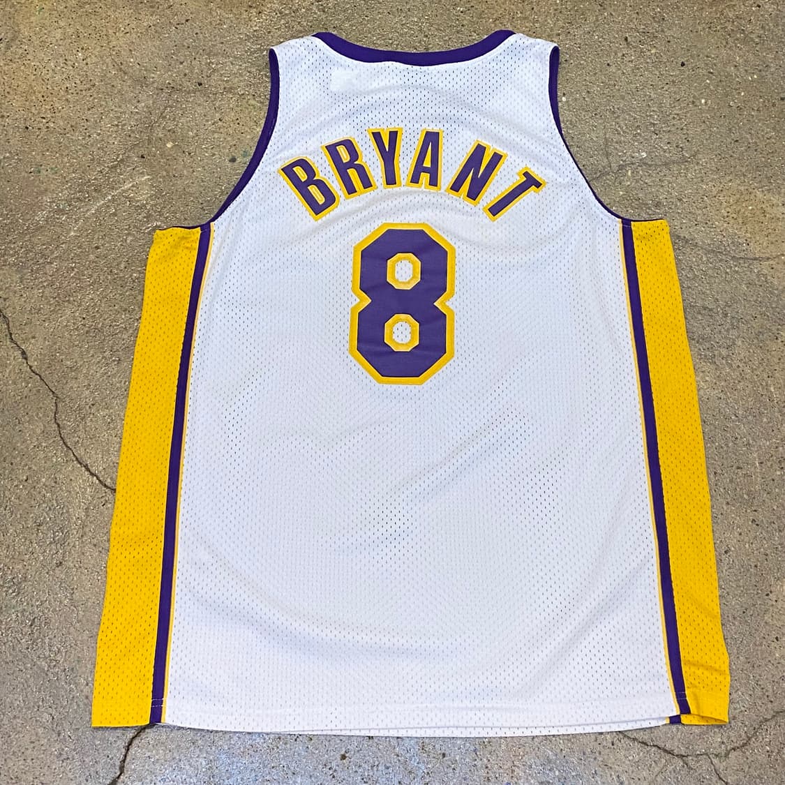90s 미국 빈티지 나이키 NBA LA레이커스 코비브라이언트 농구유니폼 상품이미지8