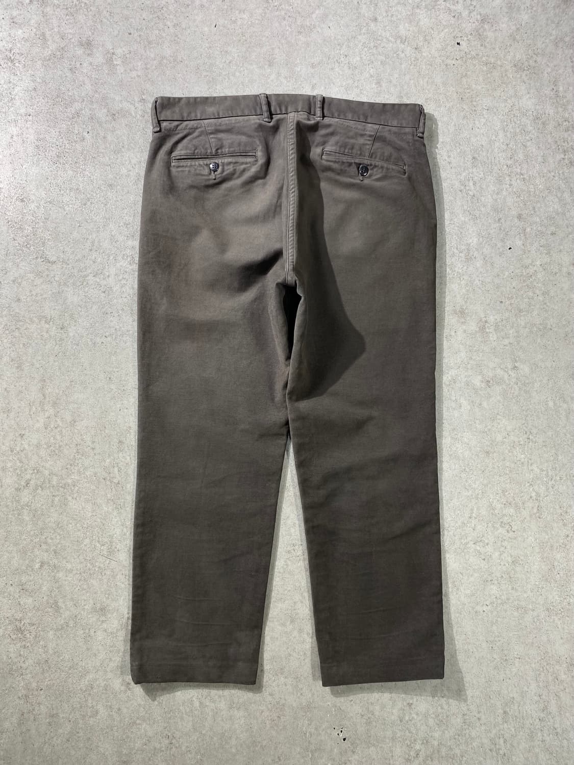 [3] OMNIGOD 옴니갓 몰스킨 그레이 코튼 팬츠 상품이미지5