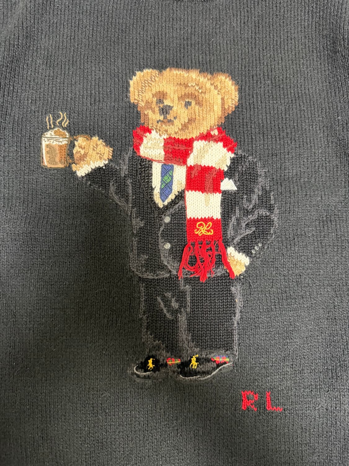 폴로 코코아베어 니트 상품이미지3