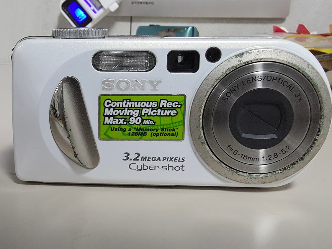 소니 사이버샷 DSC-T8 빈티지 디지털카메라 상품이미지1