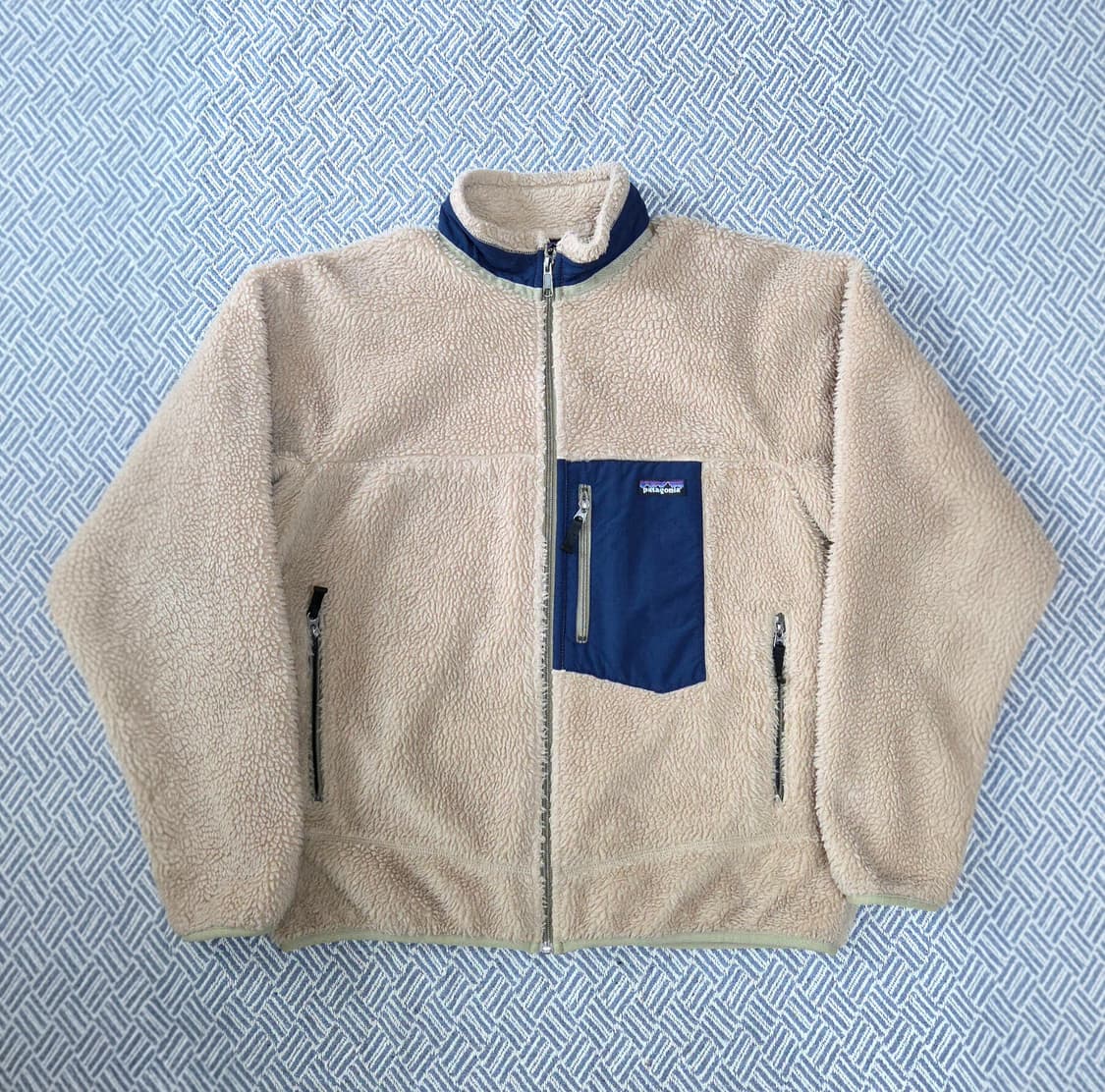 (L)파타고니아 Usa 레트로엑스 오트밀 플리스 자켓 상품이미지1
