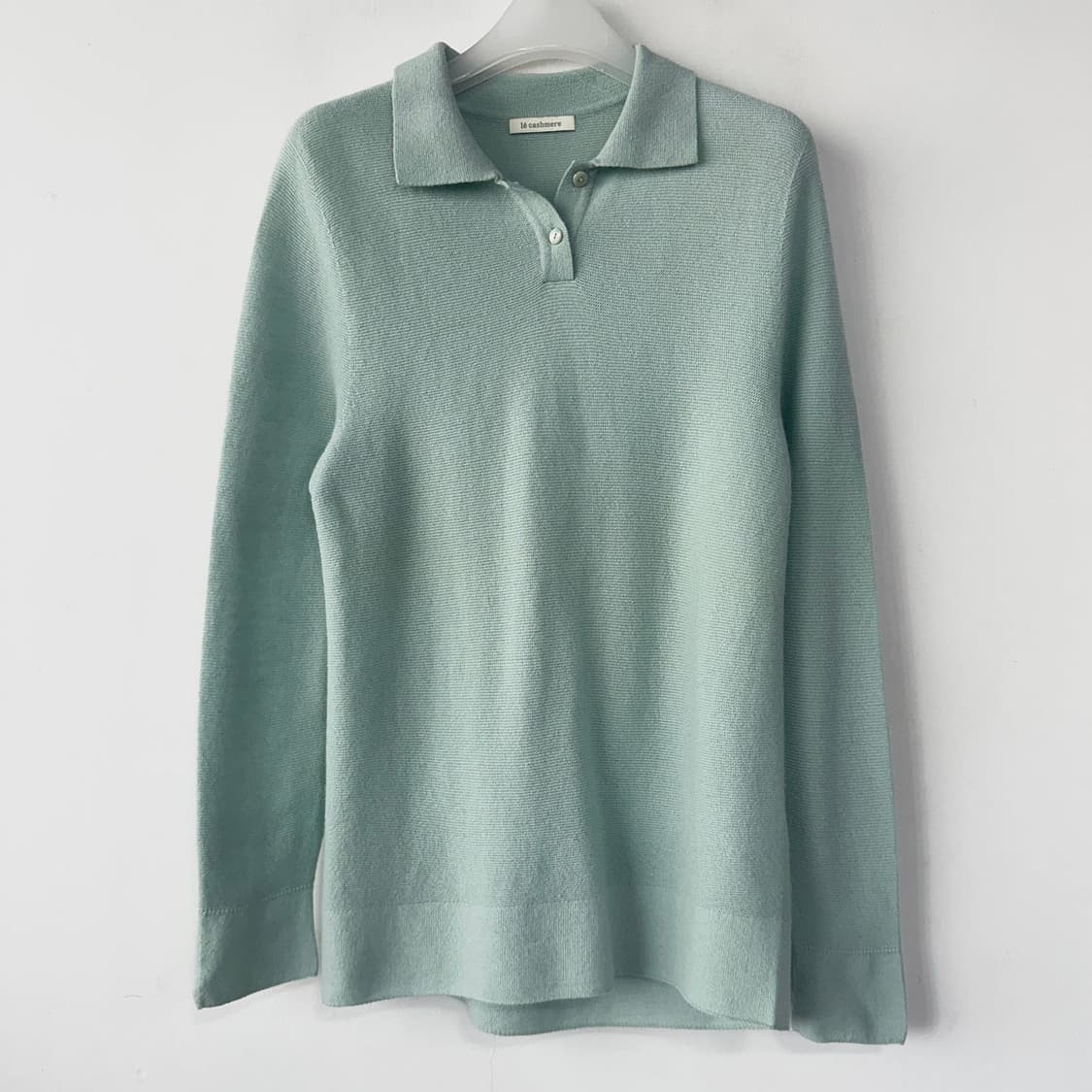 르캐시미어 캐시미어 니트 칼라 풀오버 상품이미지1