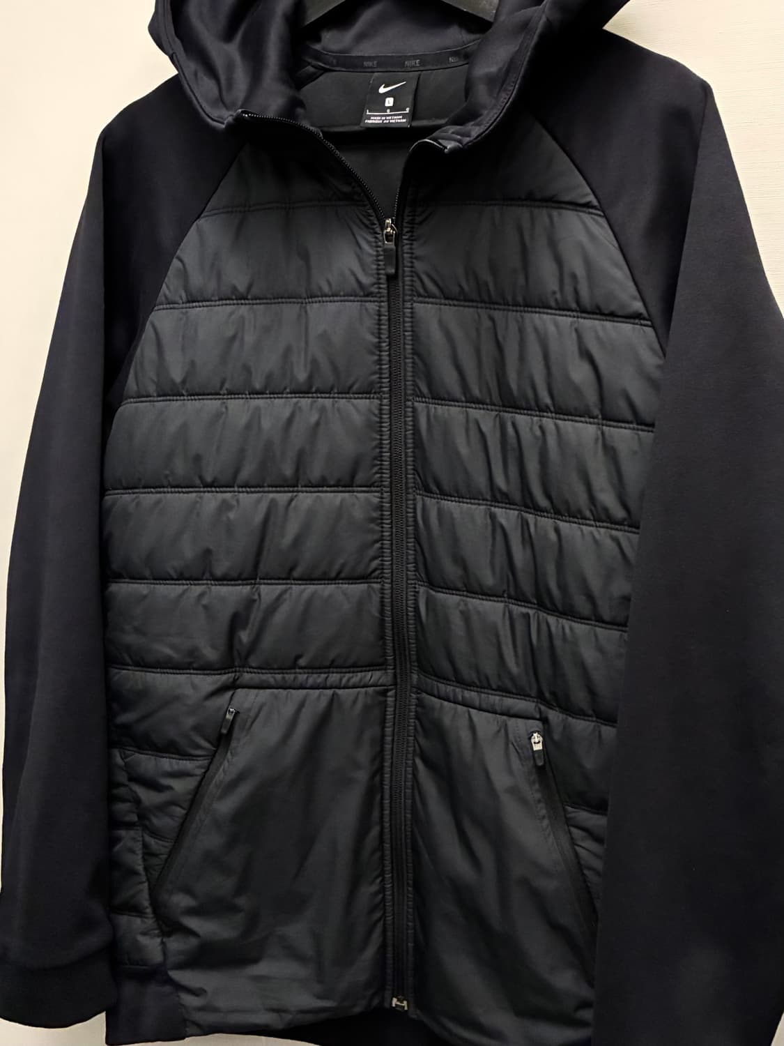 (M~L)나이키 써마 윈터라이즈드 에어로로프트 후드집업 자켓 상품이미지2
