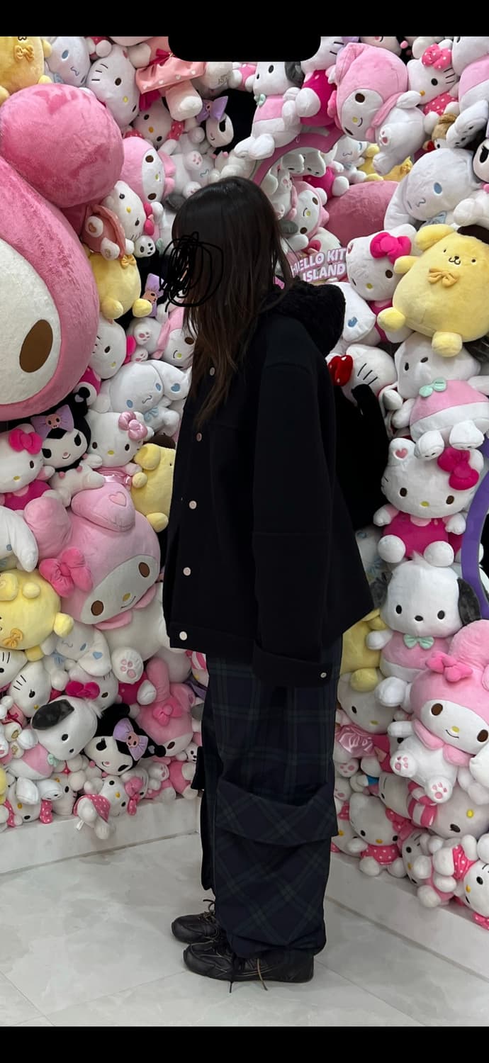 Open yy WAIST TARTAN CARGO 상품이미지4