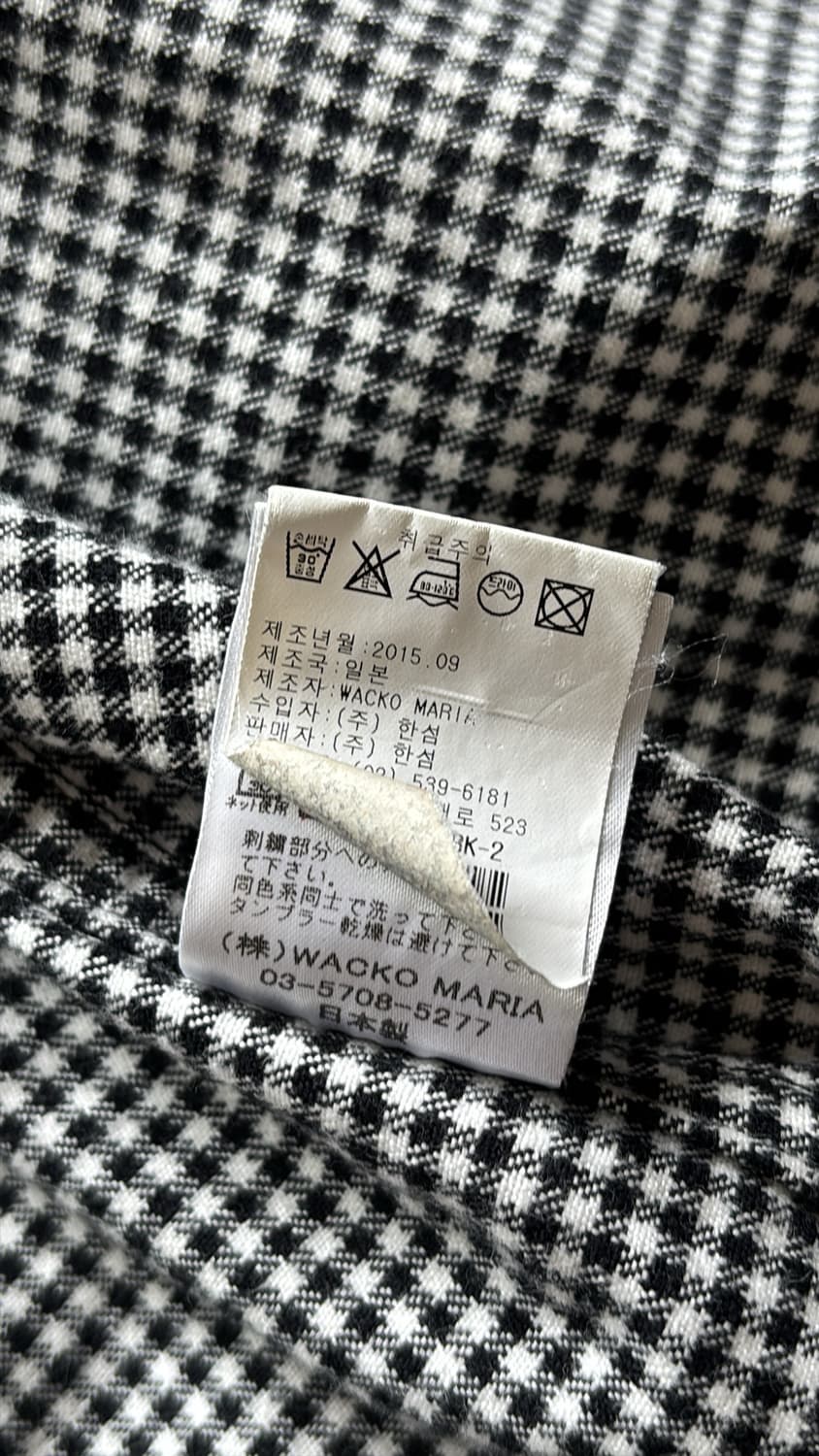 15SS Checker Shirts 상품이미지8