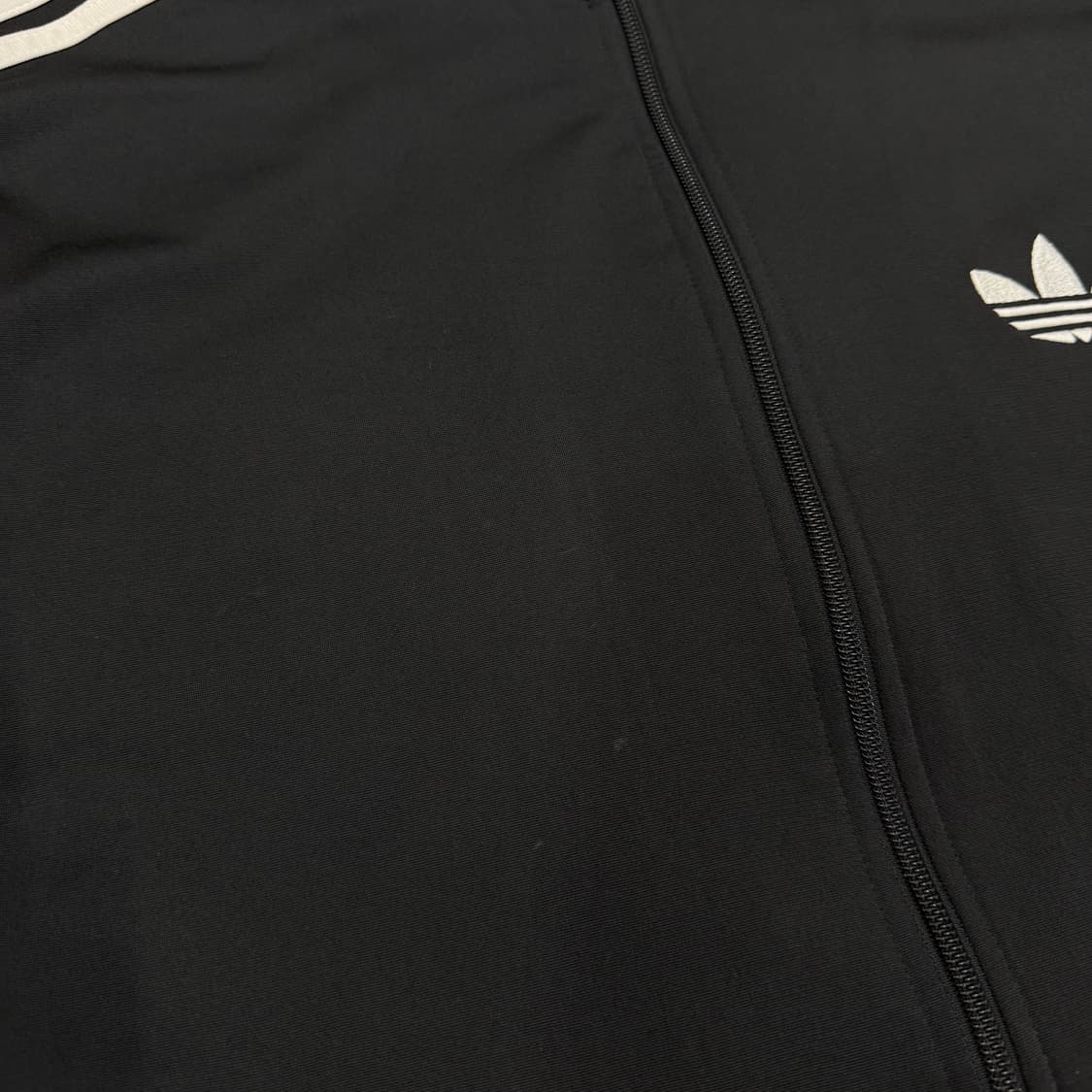 아디다스 빈티지 구파 파이어버드 블랙 검흰 트랙탑 져지 자켓 XL 상품이미지5