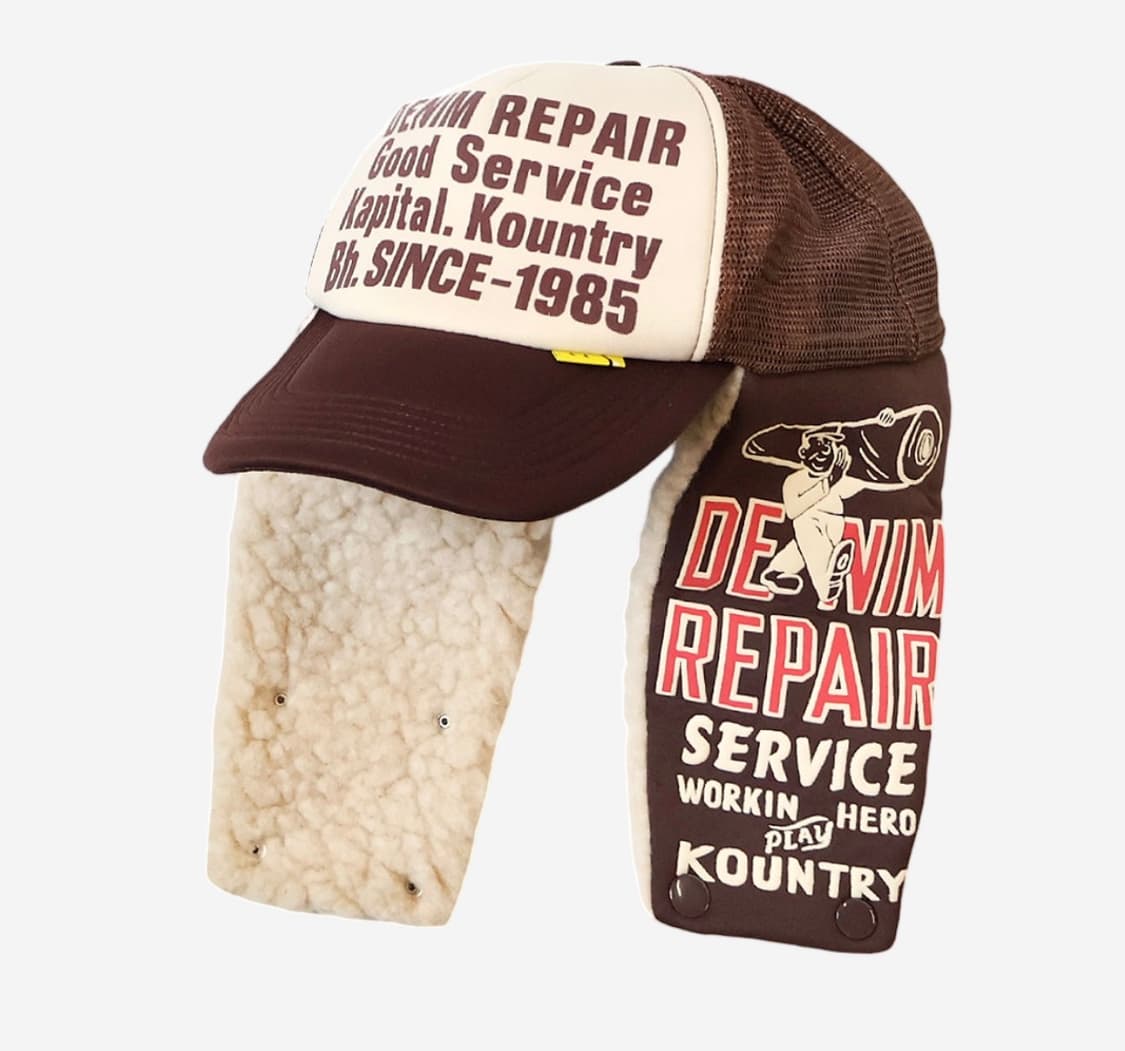 캐피탈 럼버 트랙 캡 모자 귀달이 귀돌이 상품이미지3