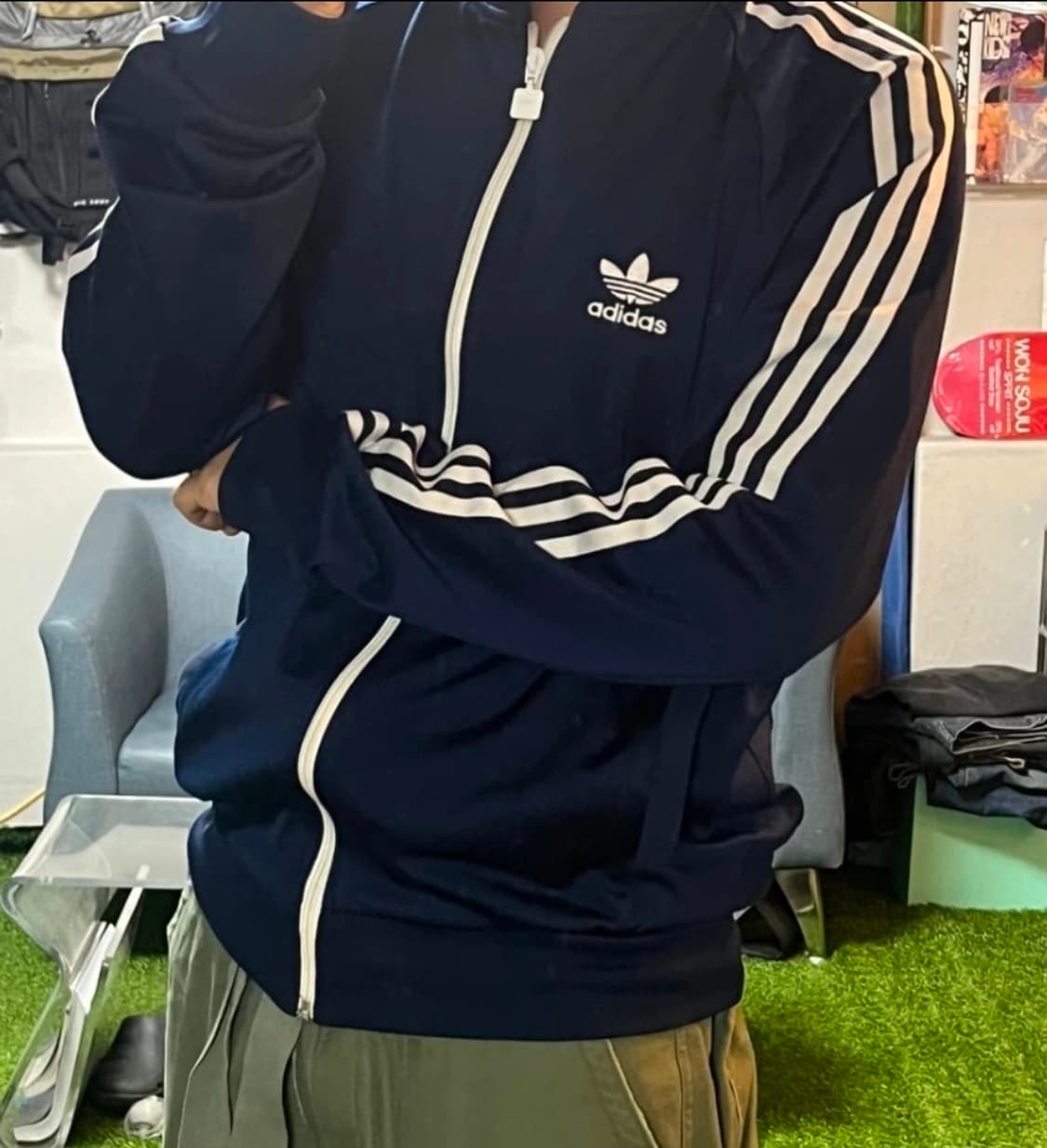 아디다스 슈퍼스타 네이비 저지 상품이미지1