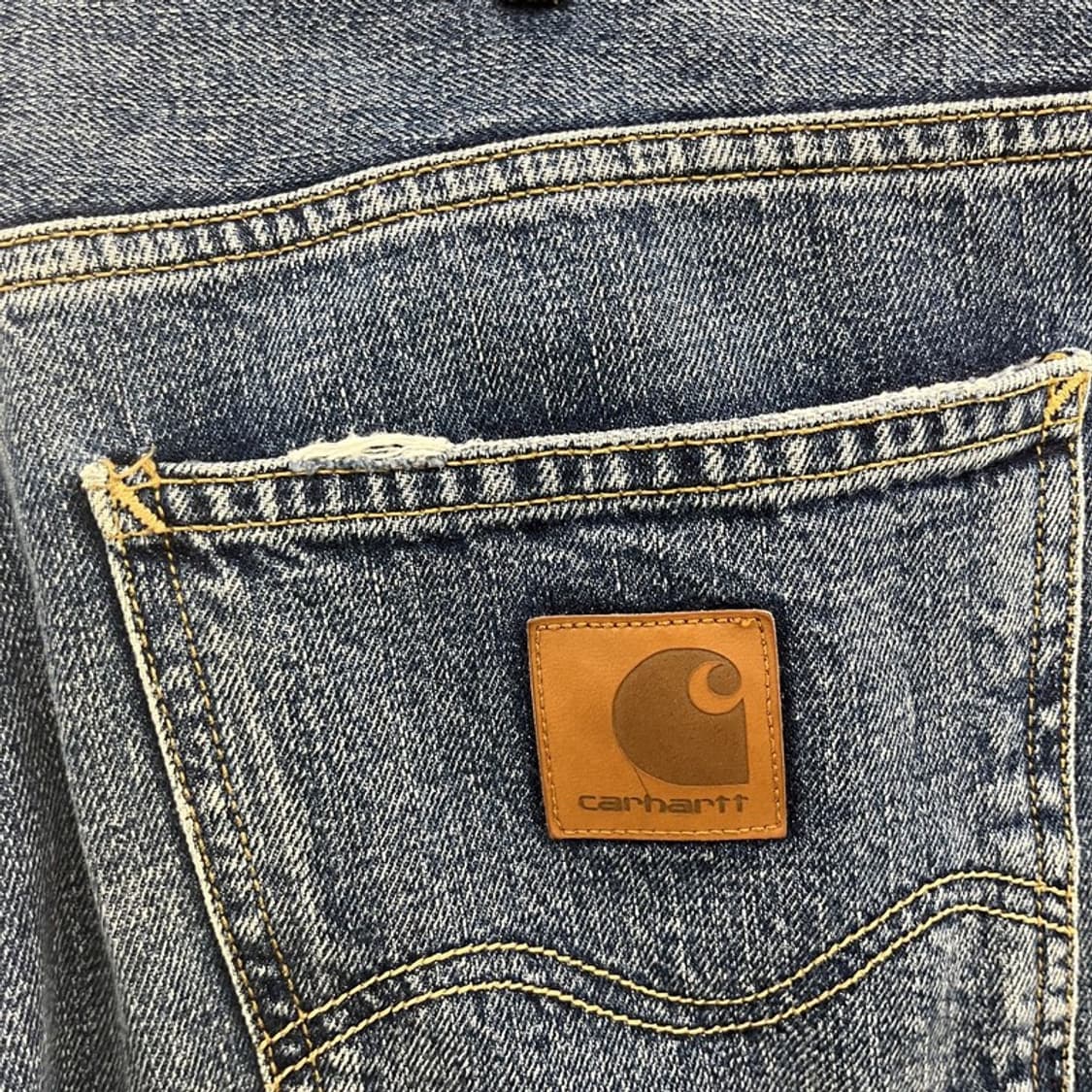 칼하트 WIP 올드스쿨 레트로 빈티지 데님 청바지 30인치 C10042 상품이미지5