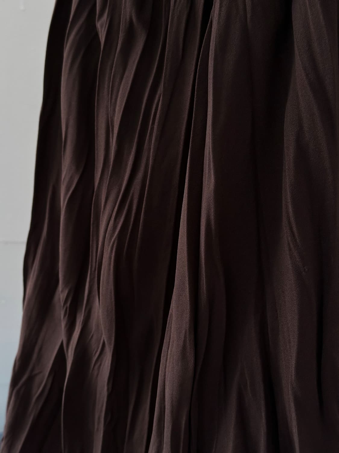 Irregularity pleats design long skirt 상품이미지5