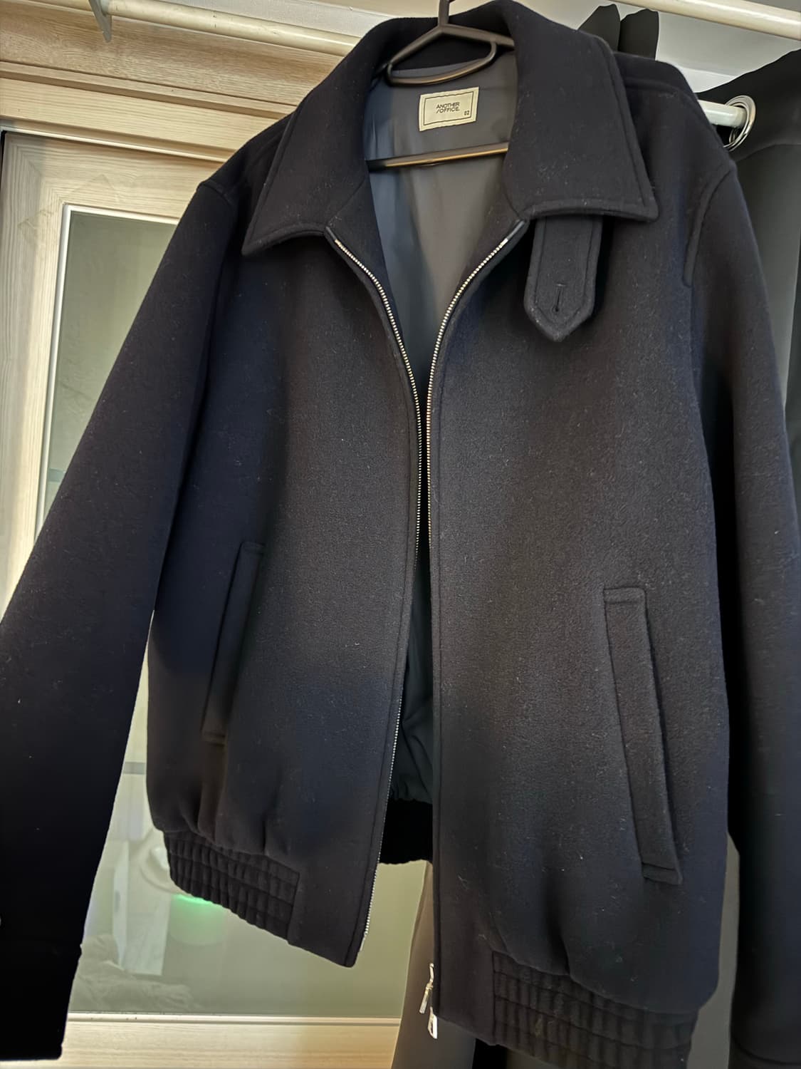 어나더 오피스 볼륨 블루종 02 사이즈 네이비 상품이미지2