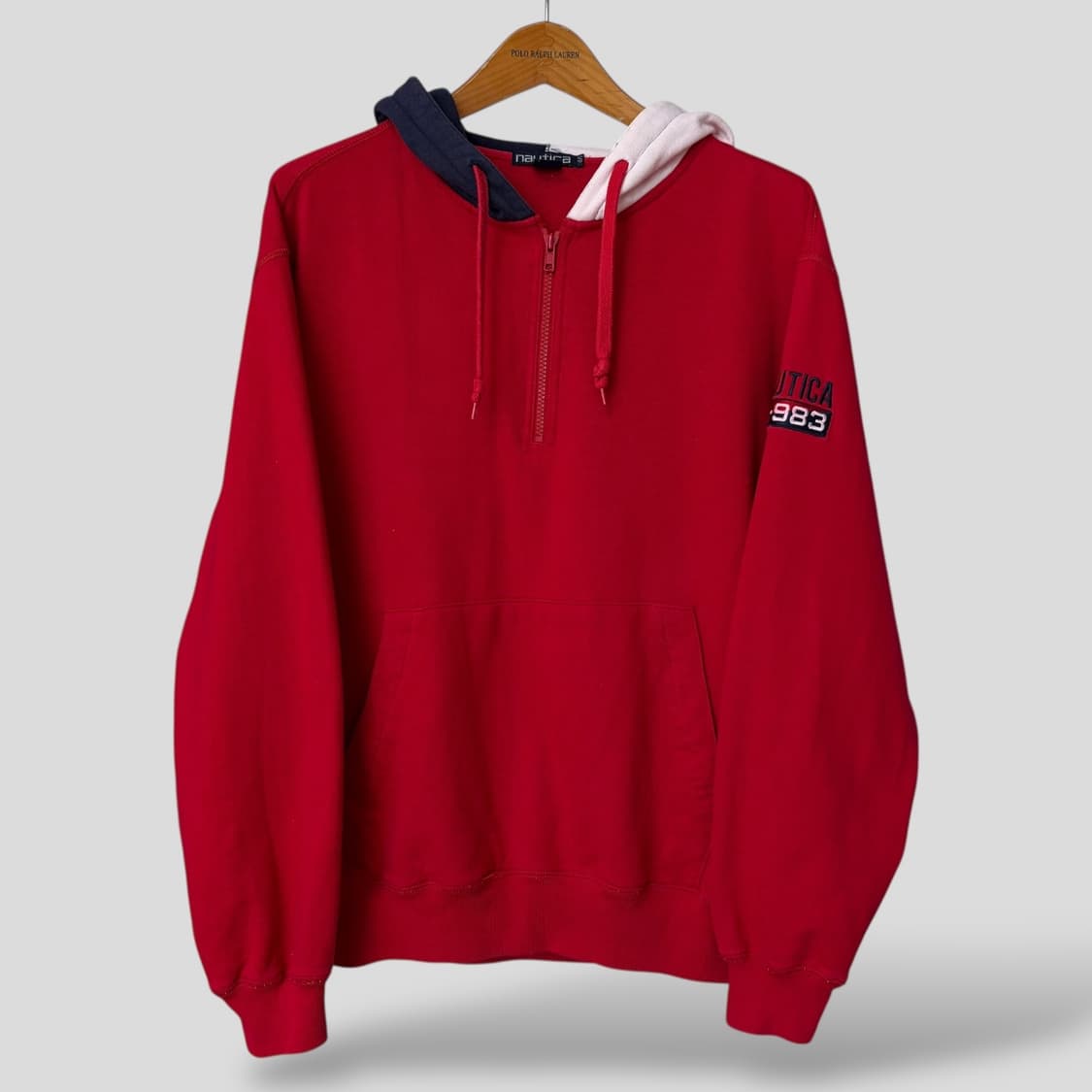 (S)Nautica 노티카 하프집업 후드티셔츠 상품이미지1