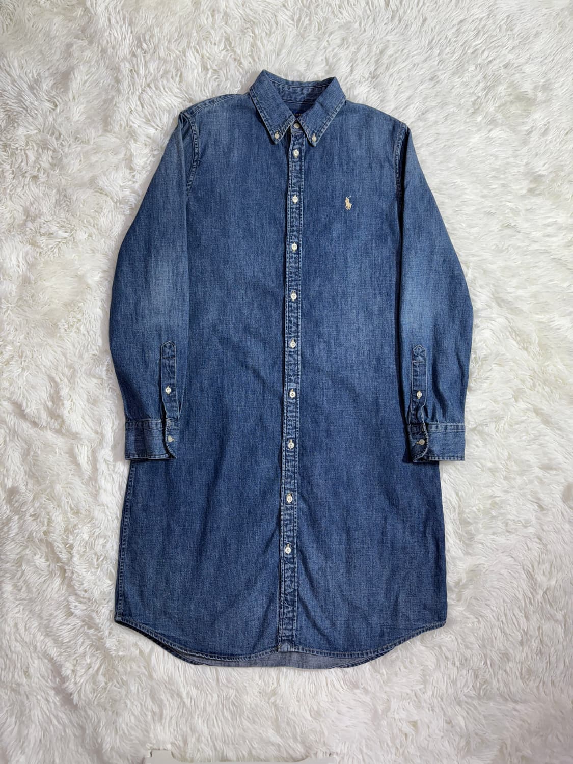 폴로 랄프로렌 포니 데님 원피스 셔츠  상품이미지2