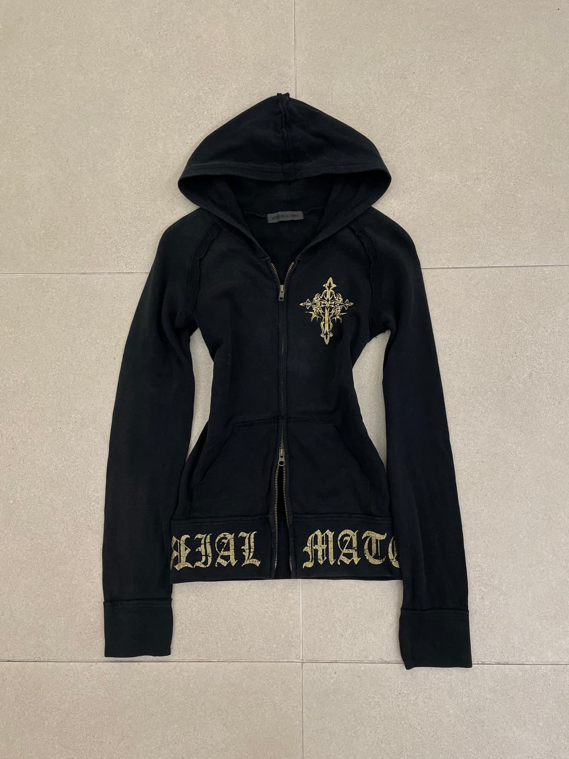 십자 날개 y2k 후드집업 상품이미지3