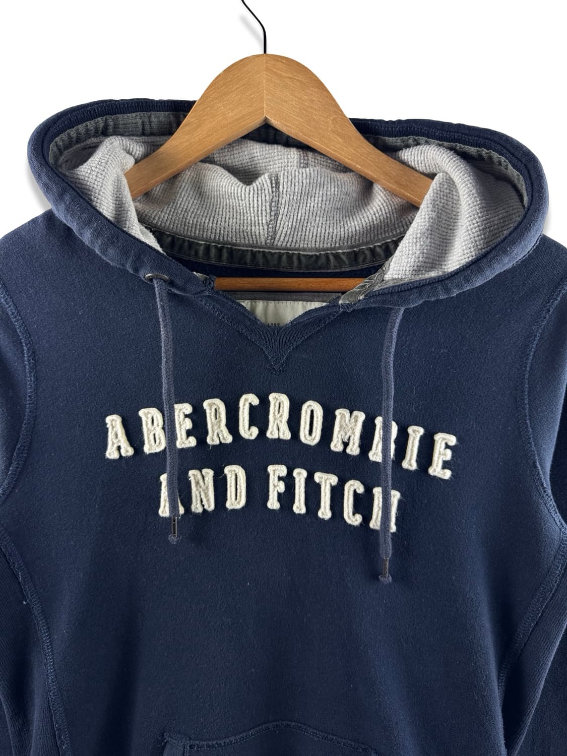 아베크롬비 네이비 로고 후드티2201 상품이미지3