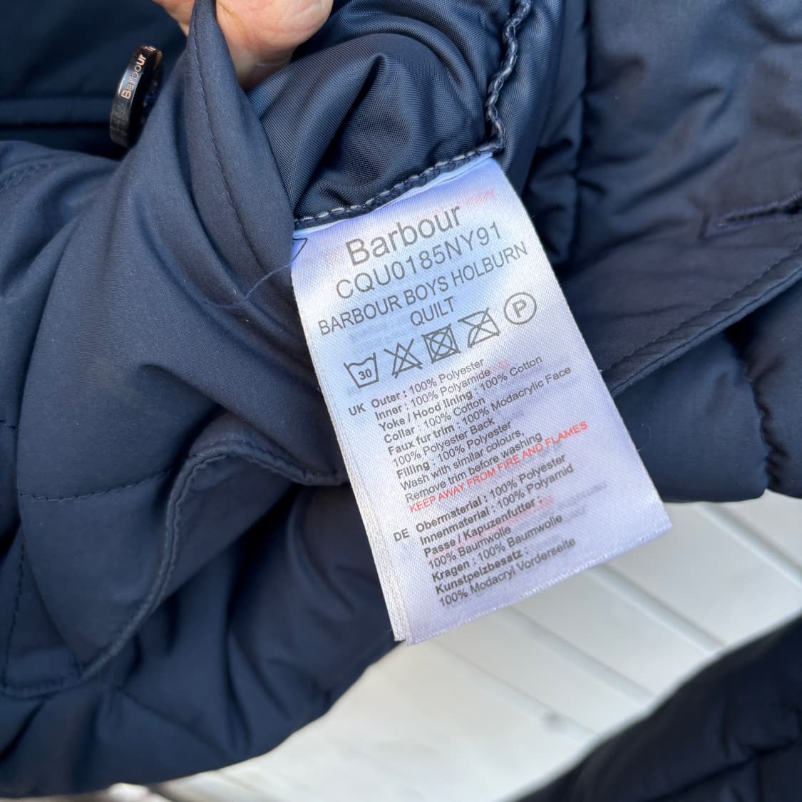 Barbour 바버 패딩 상품이미지8