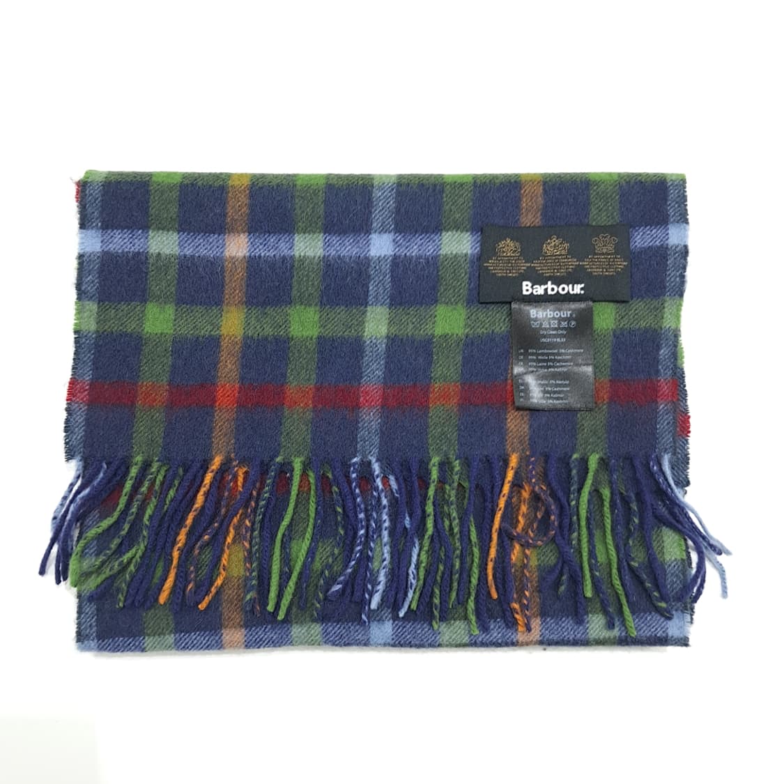 MX357 바버 클래식 바버 타탄체크 램스울 캐시미어 목도리 머플러 상품이미지6