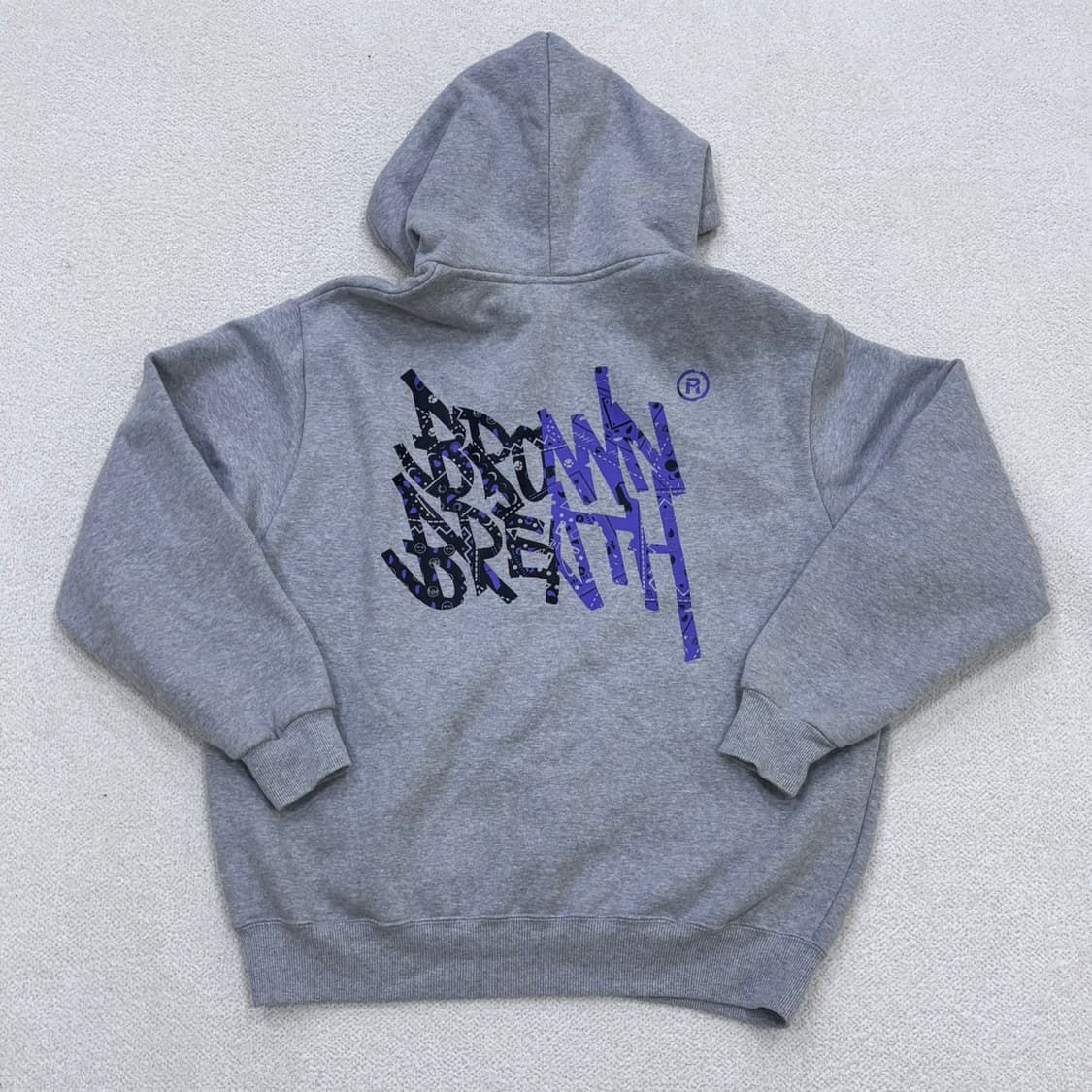 S 브라운브레스 기모 후드 티셔츠 0316E 상품이미지2